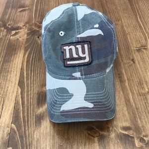 Womens NY Giants camouflage hat